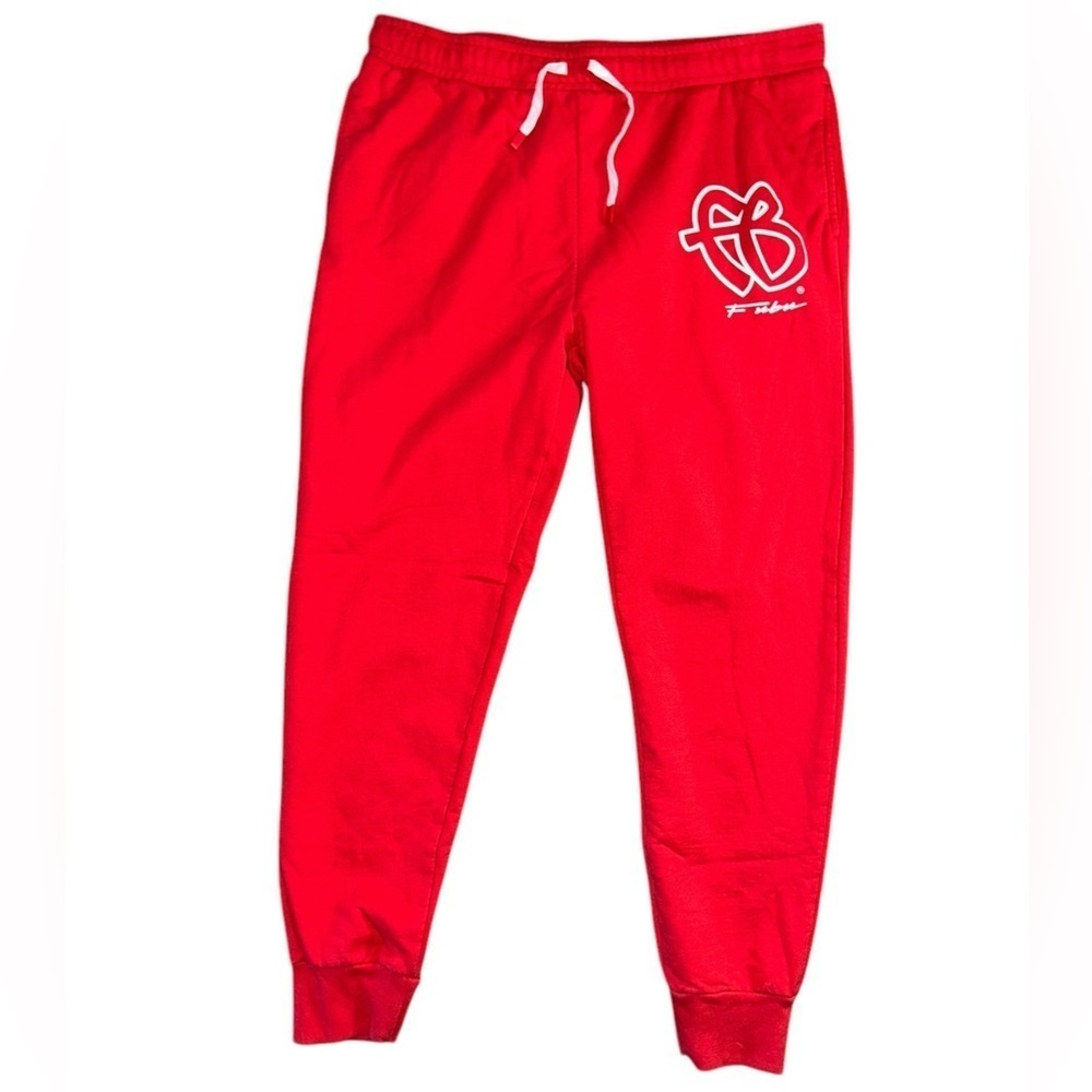 FUBU Sweatpants Baggy Streetwear Hip Hop Sporty Men’s Size Large(42-44) Y2K